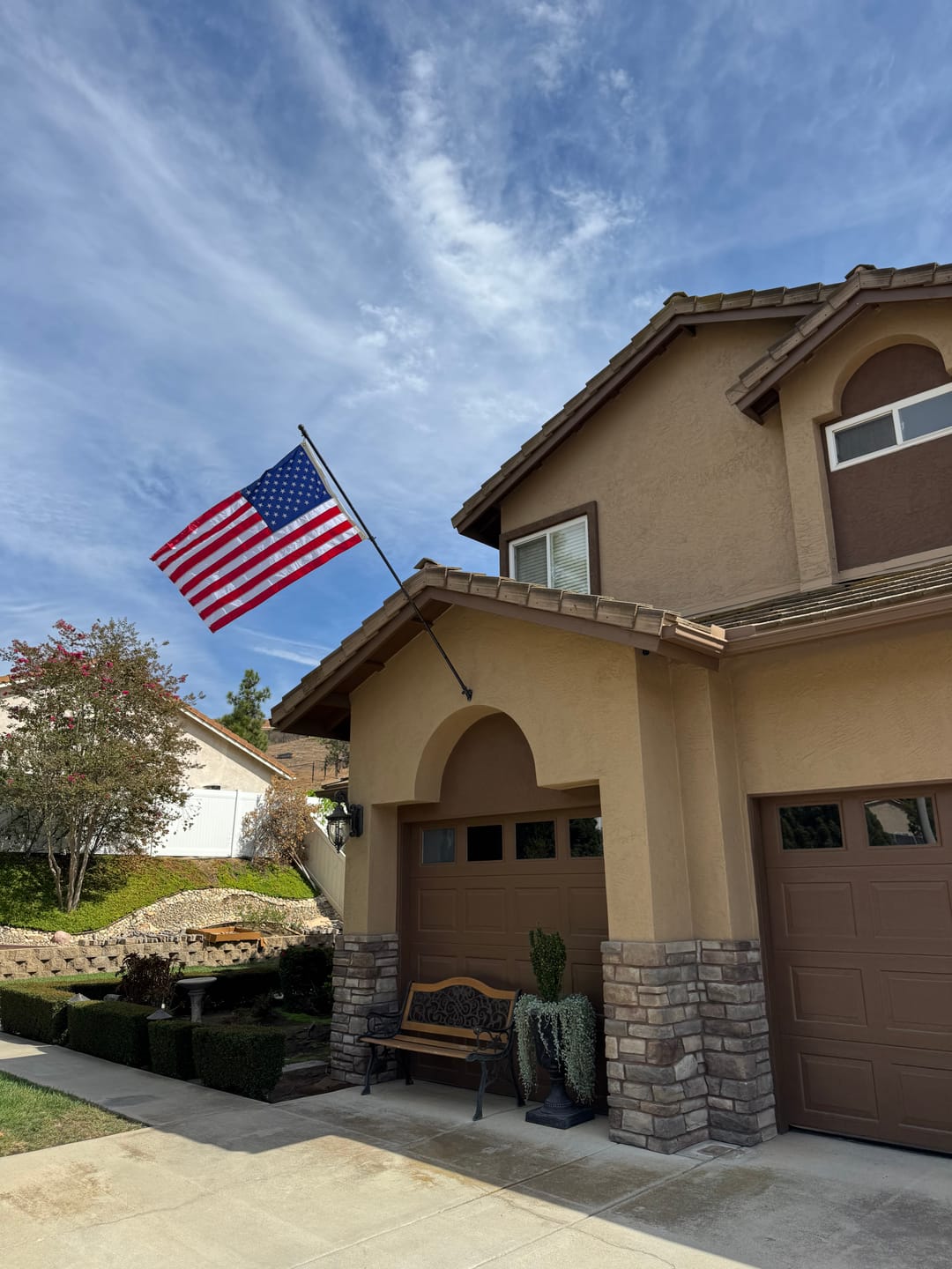 Customer photo review of 3' x 5' American Flag