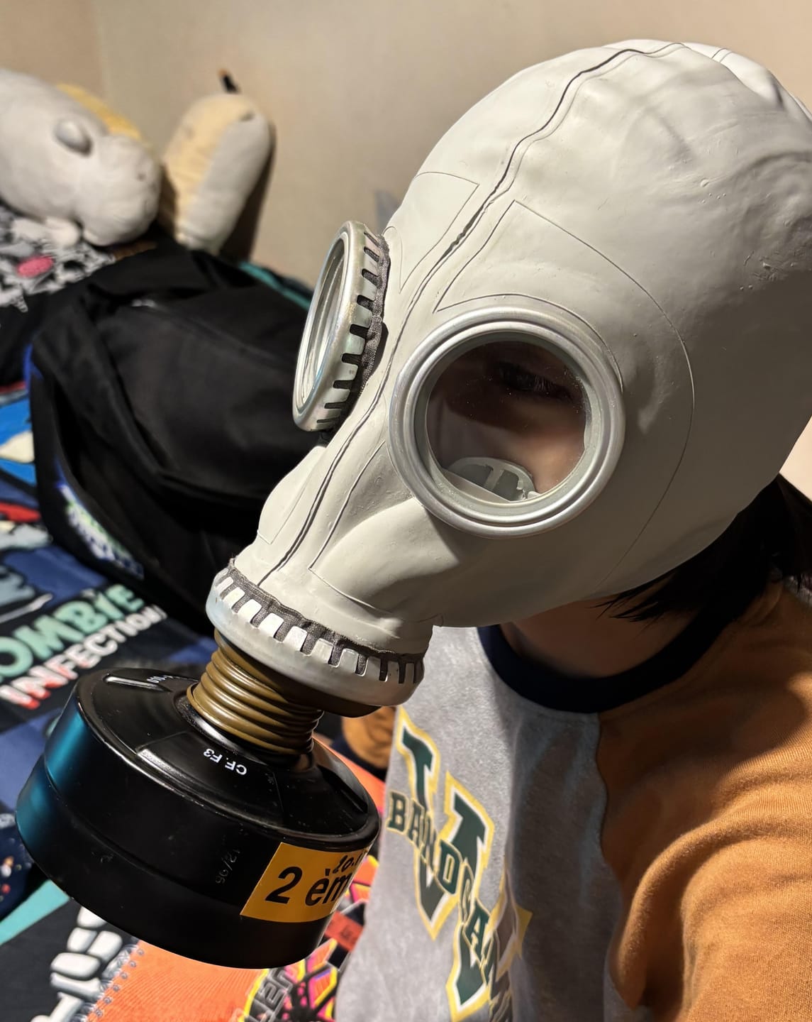 Customer photo review of Military Gas Mask GP-5 Modern Filter CF F3 NATO Genuine respiratory NEW