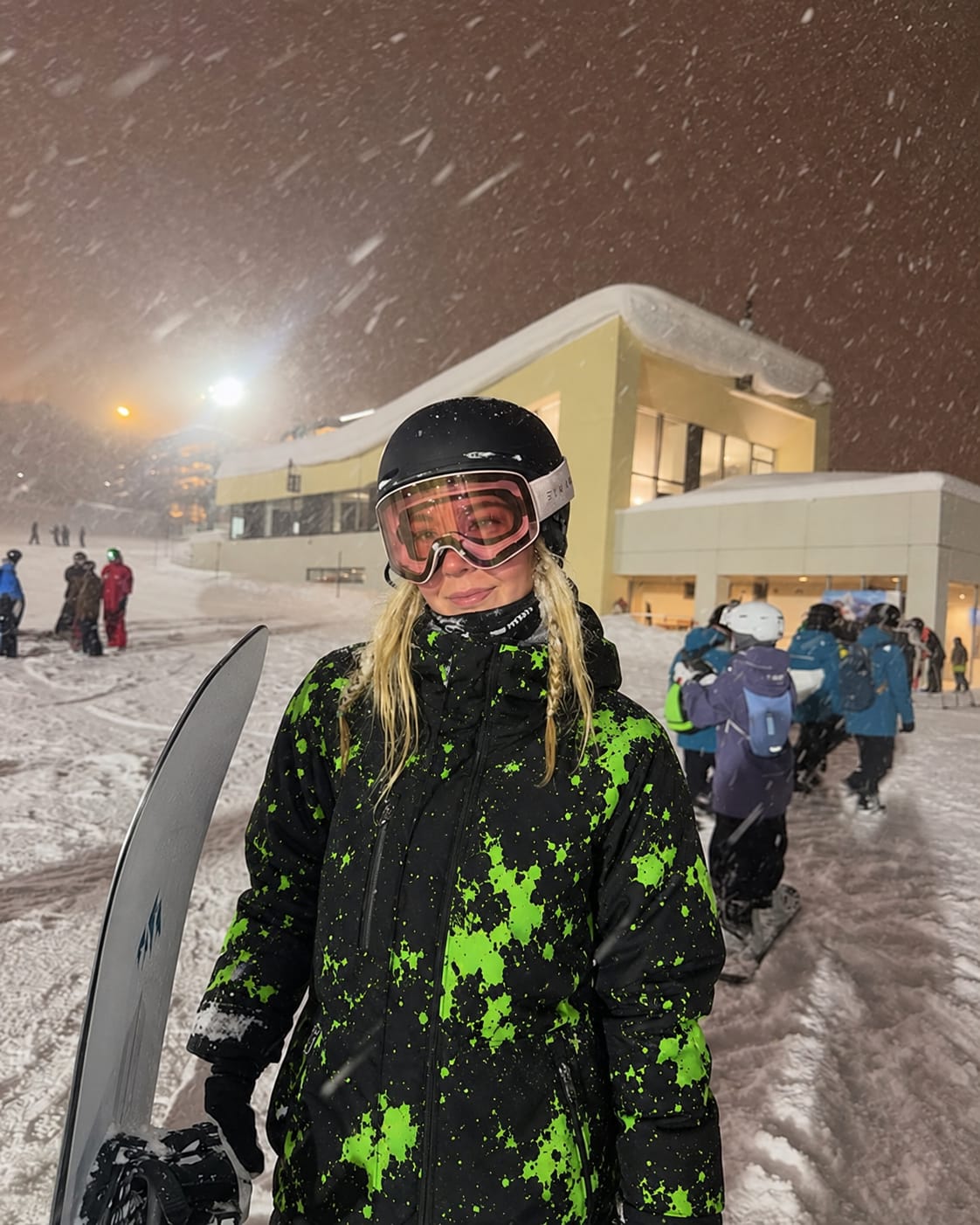 Customer photo review of Snow Reactive Jacket