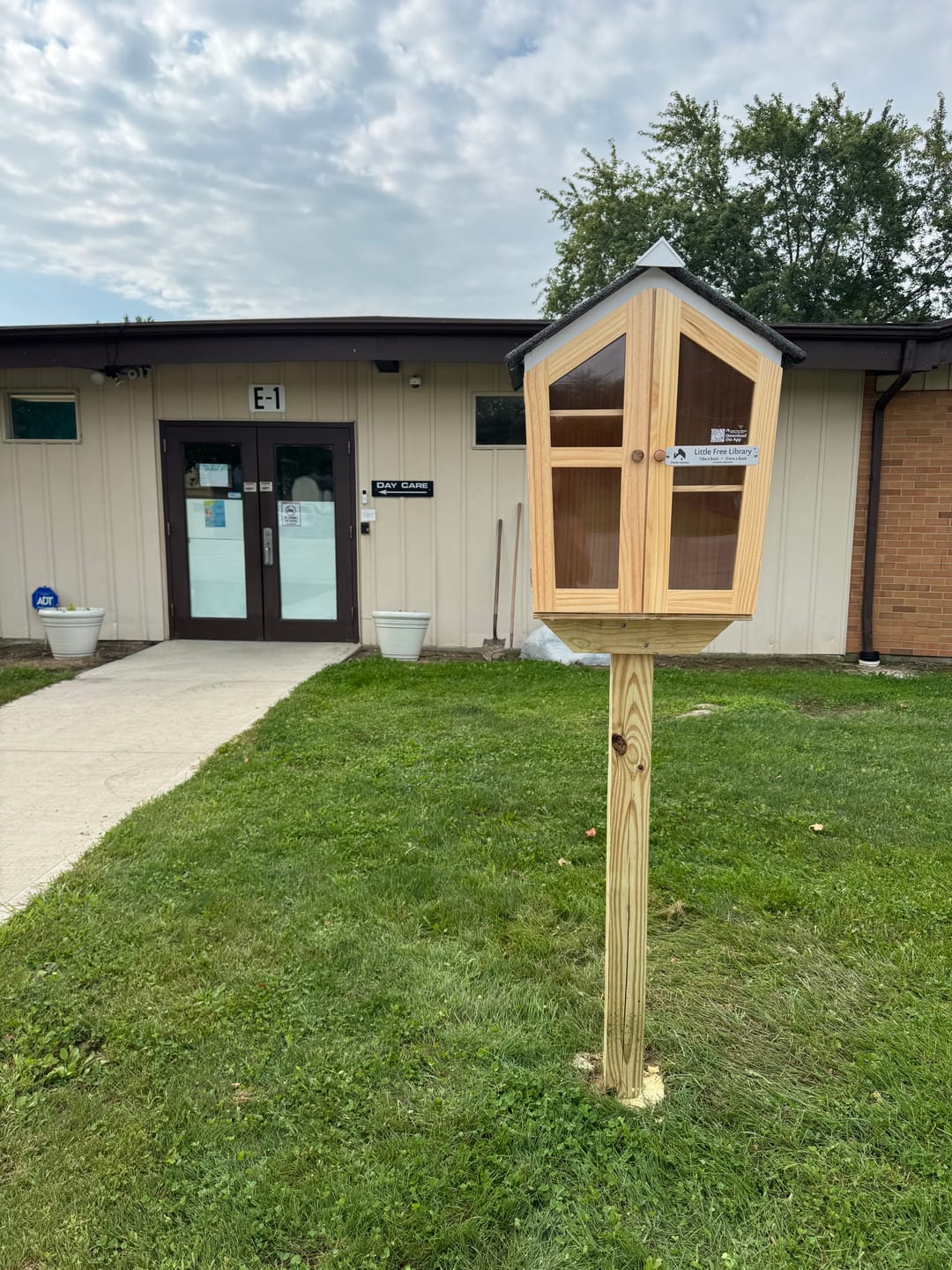 Customer photo review of Little Free Library Official Charter Sign