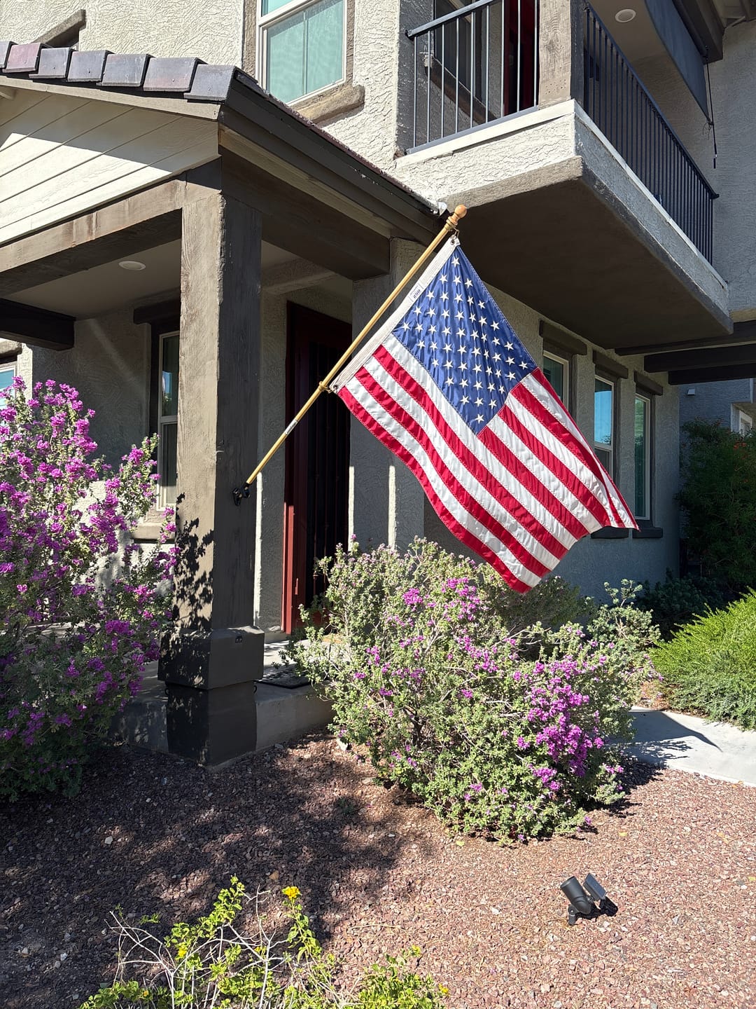 Customer photo review of 6' Flagpole