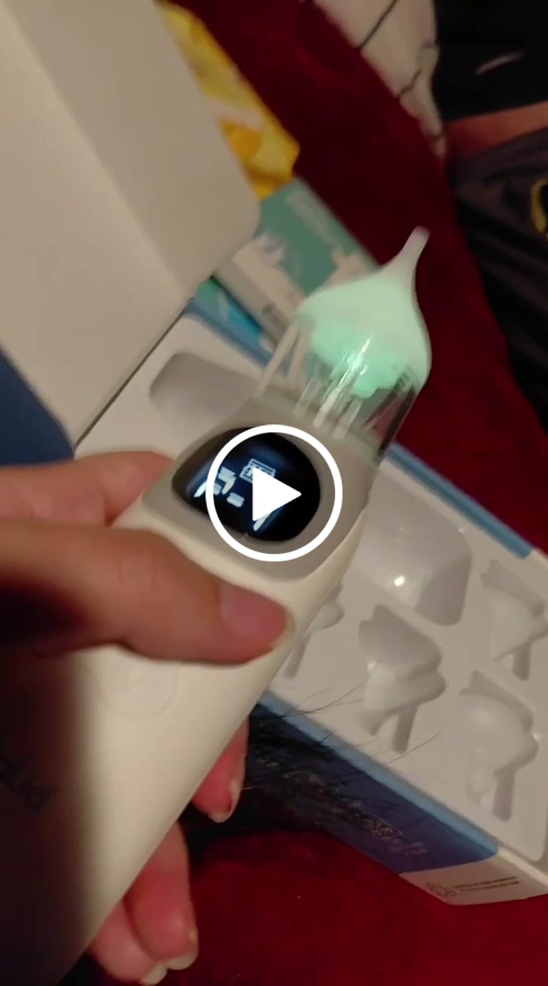 Customer video review of Aspirador nasal
