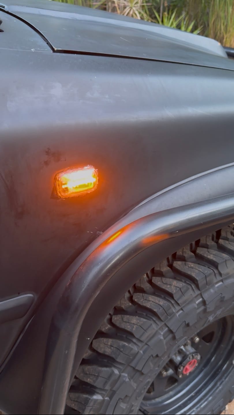 Customer photo review of LED Dynamic Side Indicators for Toyota Hilux Surf / 4Runner KZN130 / LN130 / YN130 / KZN185 / RZN185 / VZN185 | 2nd & 3rd Gen 89-02