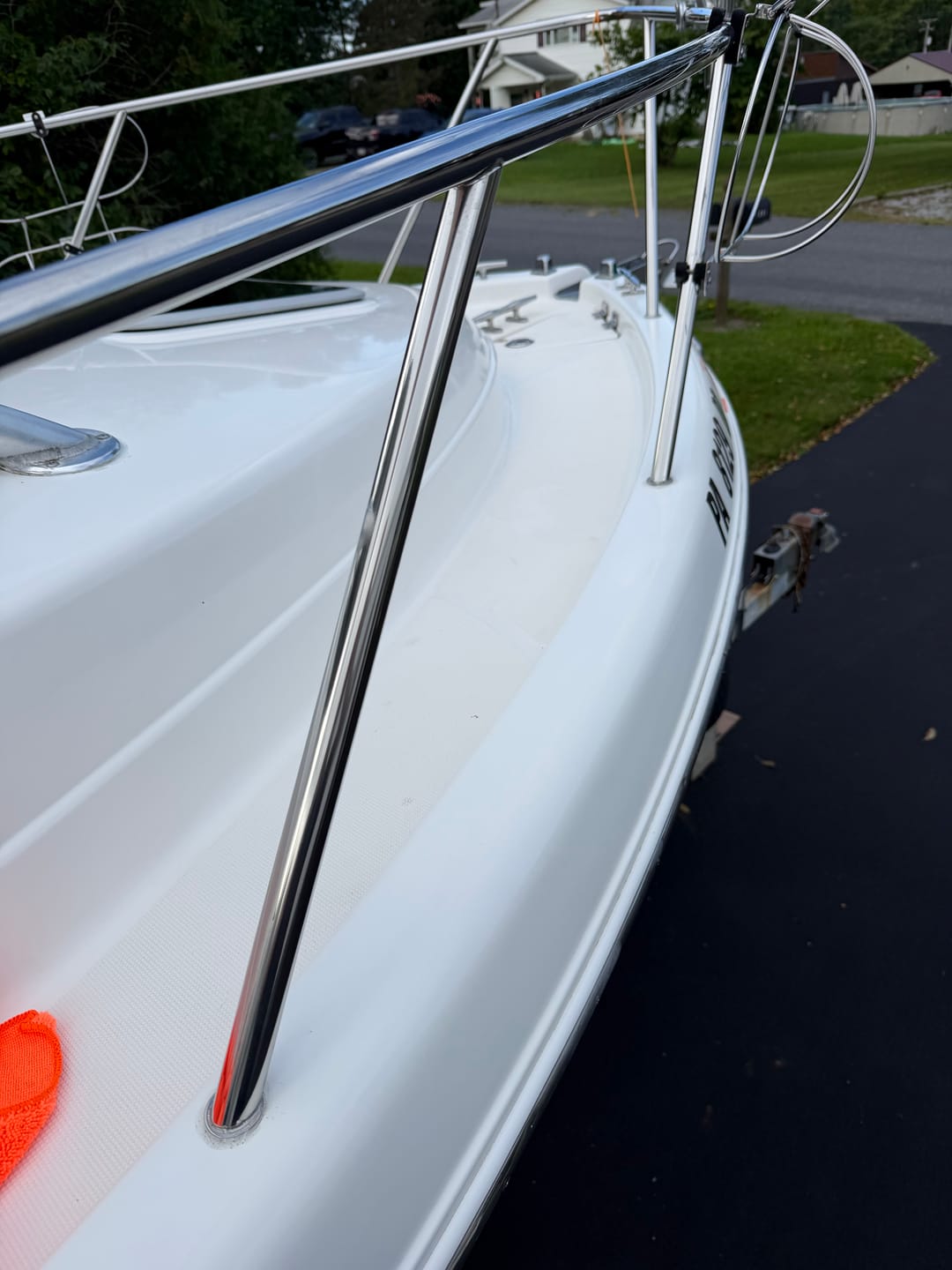 Customer photo review of Dock Boss Navy Heavy Cut - 6 Inch