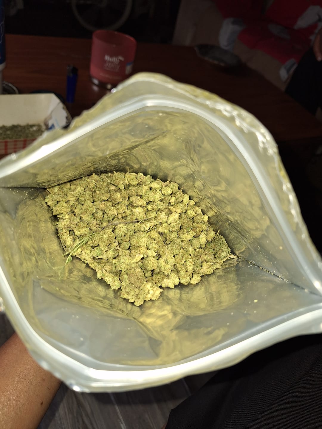 Customer photo review of Bulk THCA Smalls