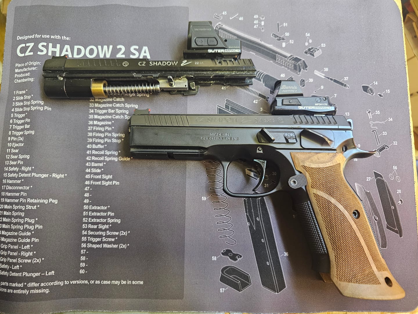 Customer photo review of Vector Optics SCRD-SM64 Frenzy-X FLEX 1x19x26 MRS GenII Solar Multi-Reticle