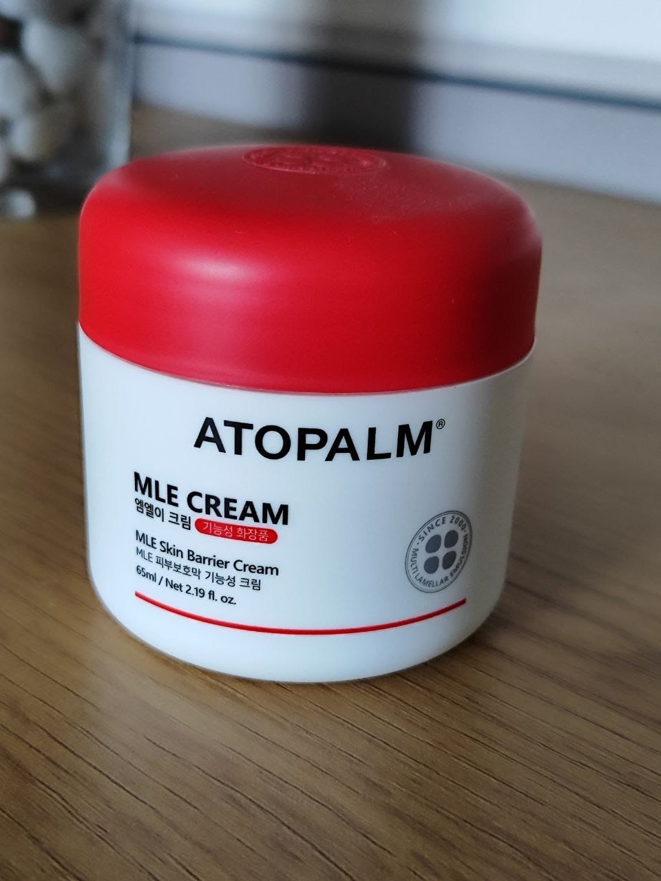 Customer photo review of Mitrinošs lamelārais krēms sejai Atopalm MLE Cream