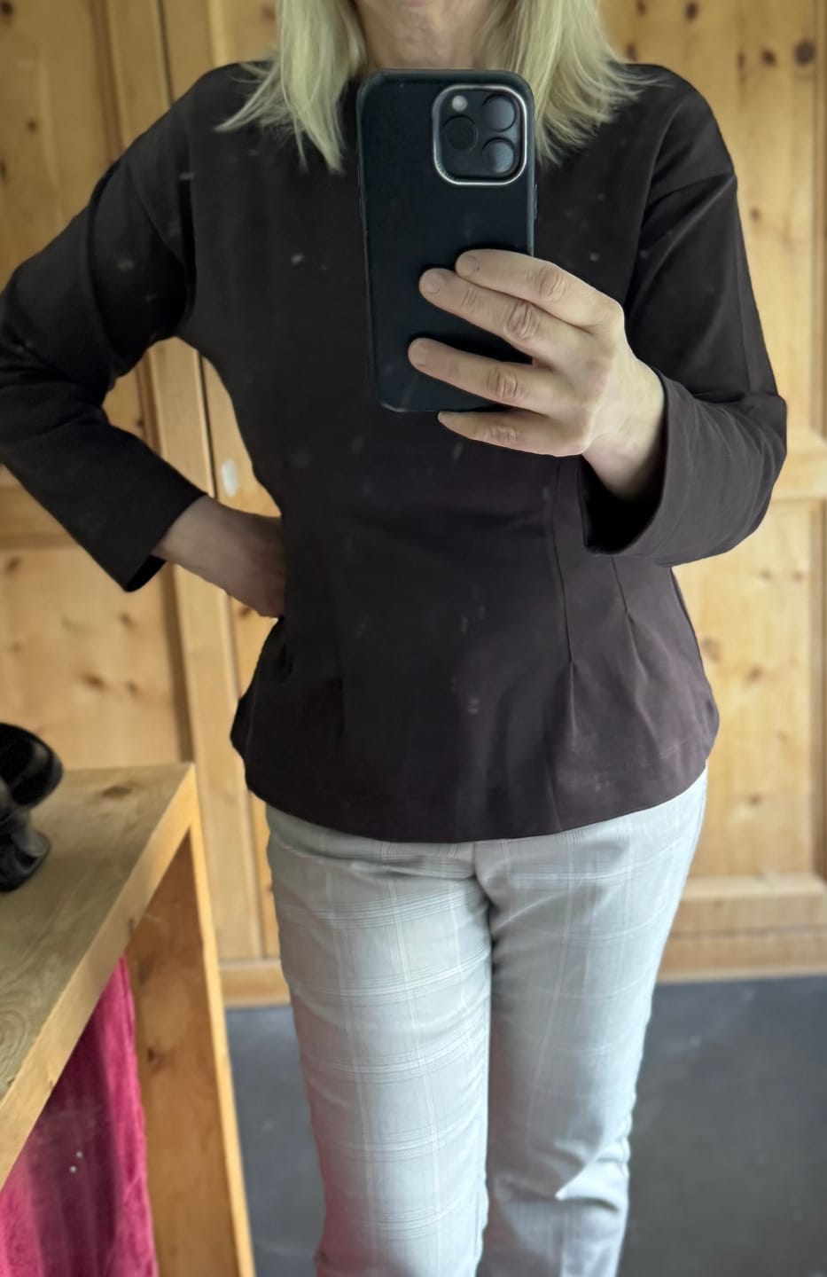 Customer photo review of Tailiertes Longsleeve
