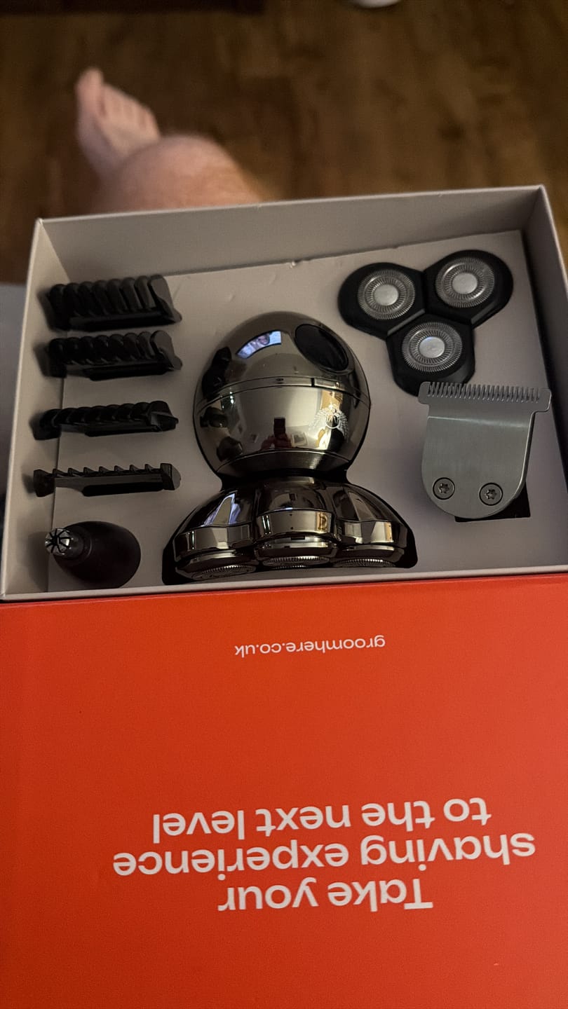 Customer photo review of TrimPod 3.0: The Ultimate Shaver For Men
