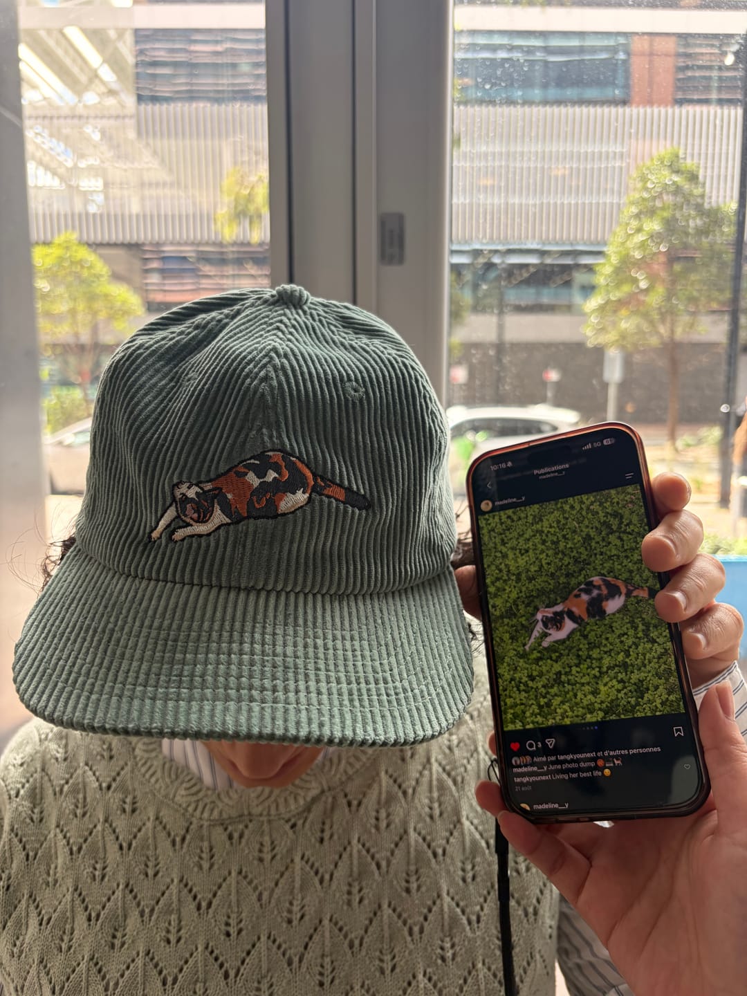 Customer photo review of CUSTOM Cord Cap