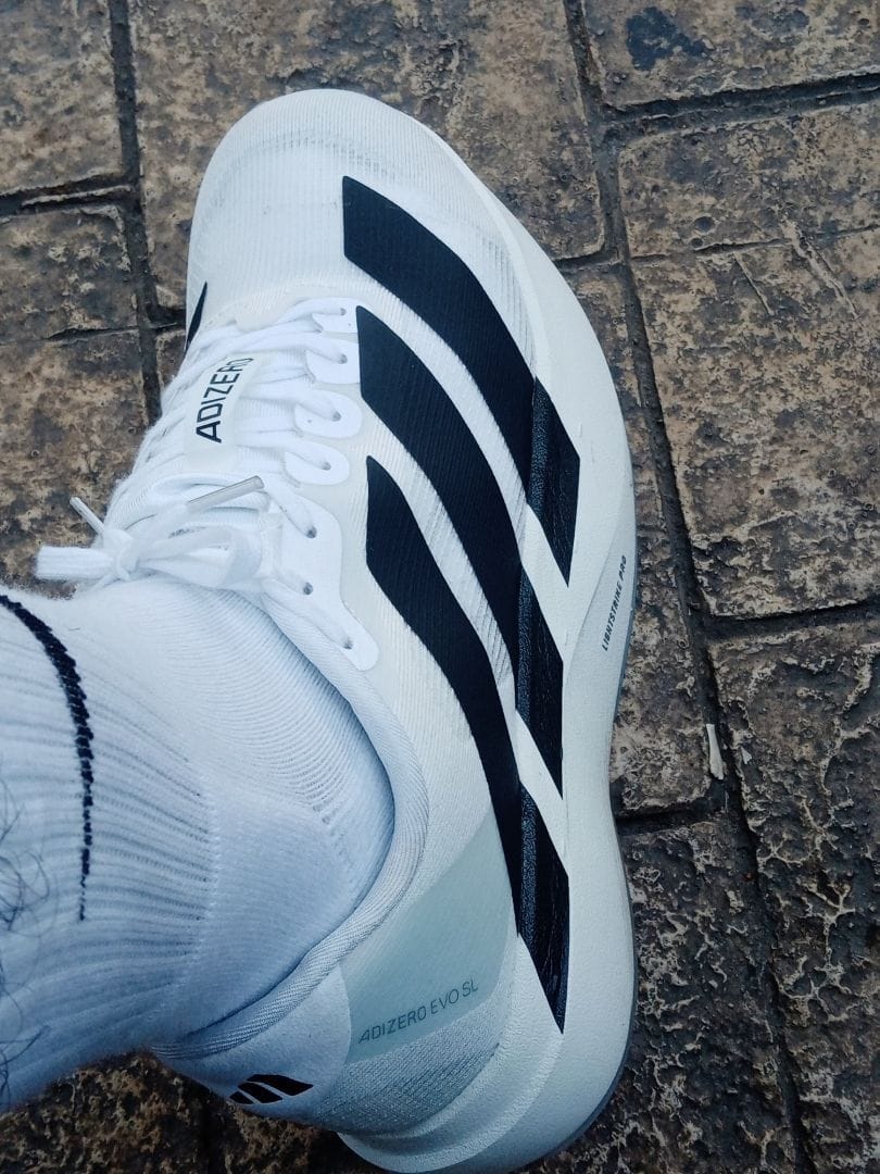 Customer photo review of Adizero Evo SL White - AZW