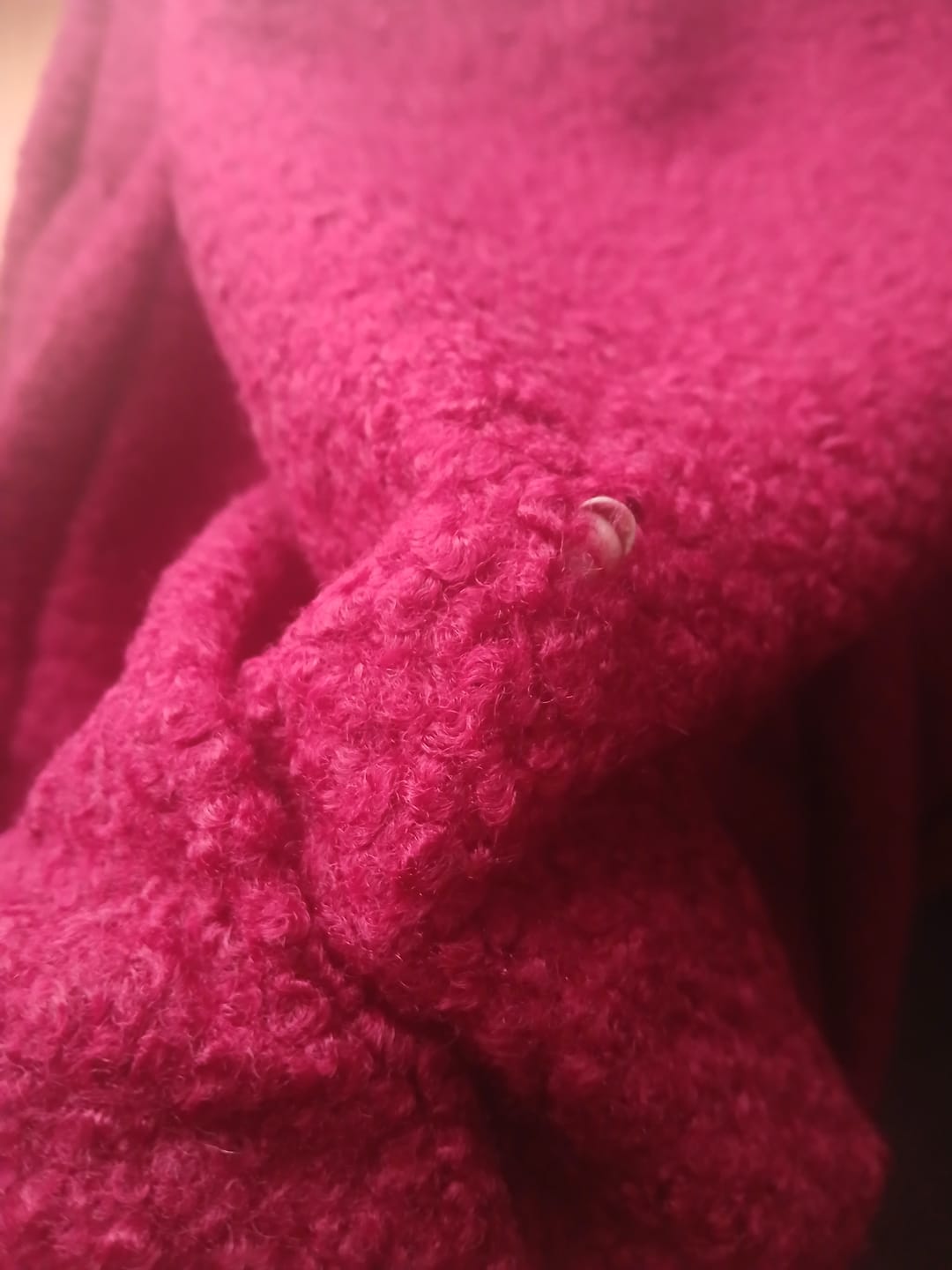 Customer photo review of Kylie Wine Hooded Coatigan