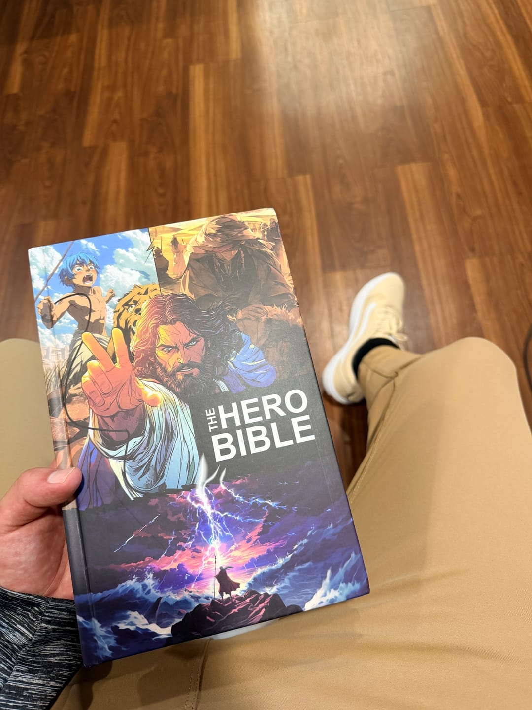 Customer photo review of Comic Bible Book