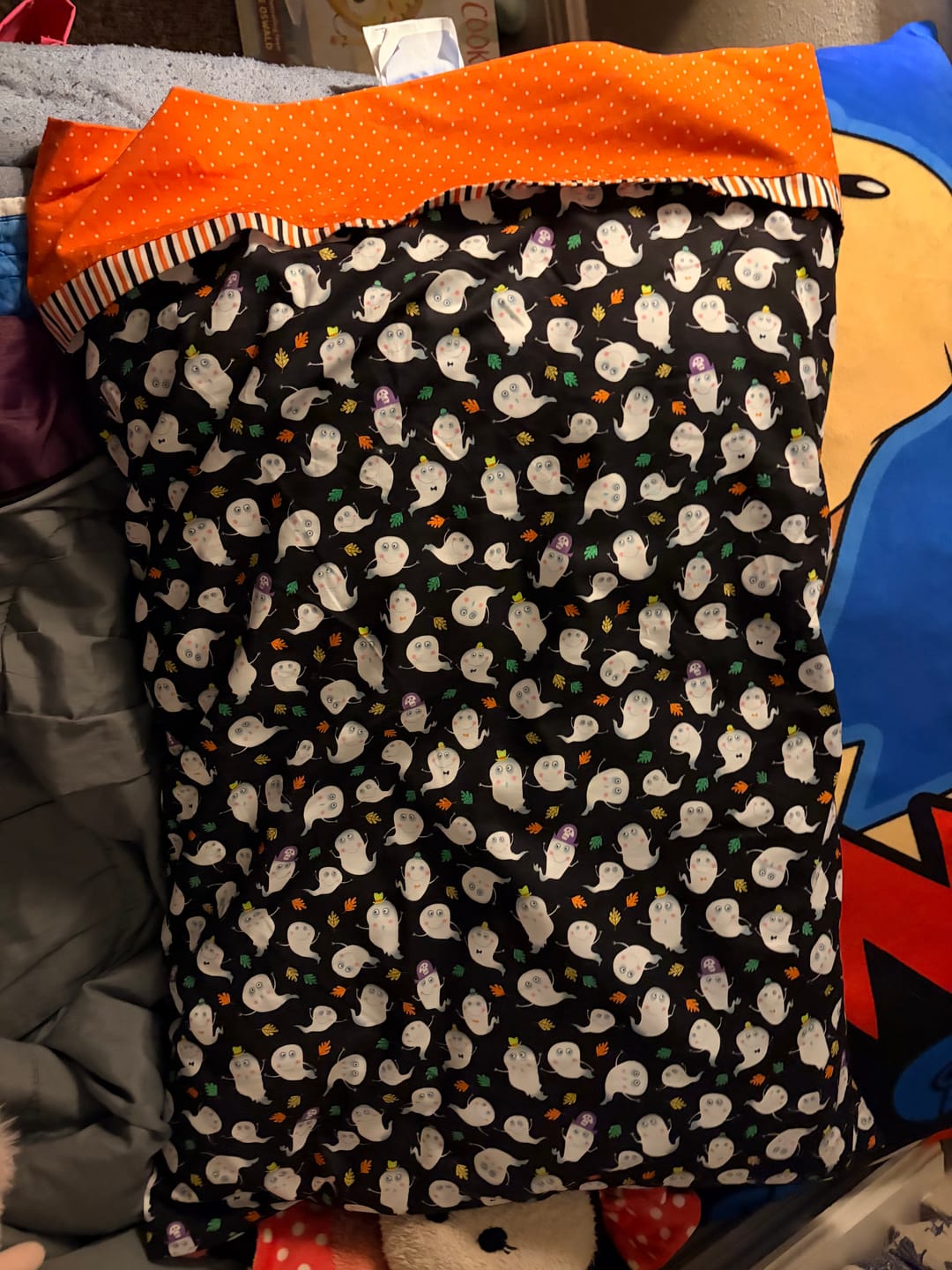 Customer photo review of Funny Ghosts Pillowcase Kit with Free Pattern