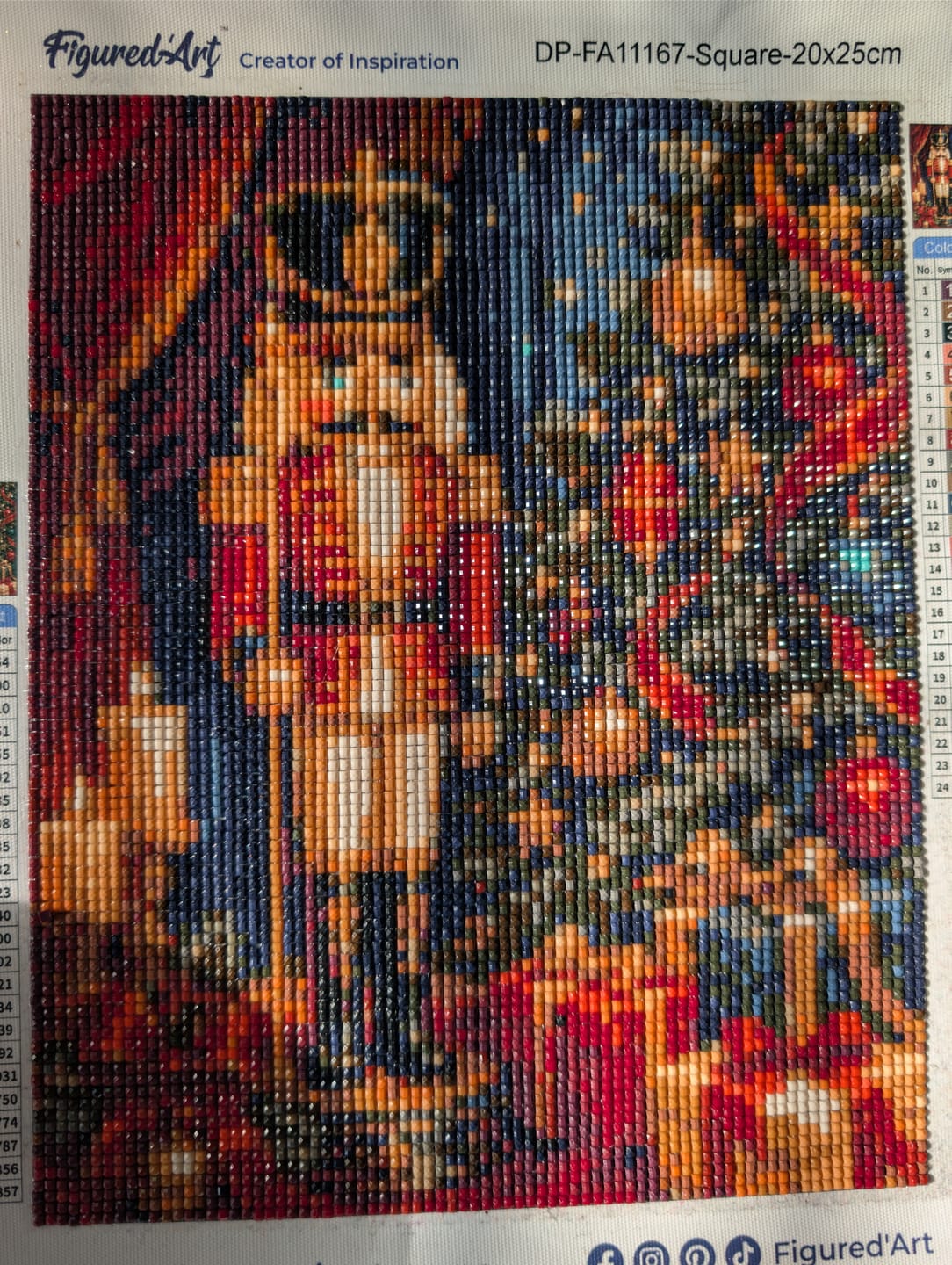 Customer photo review of Diamond Painting - Casse-Noisette de Noël