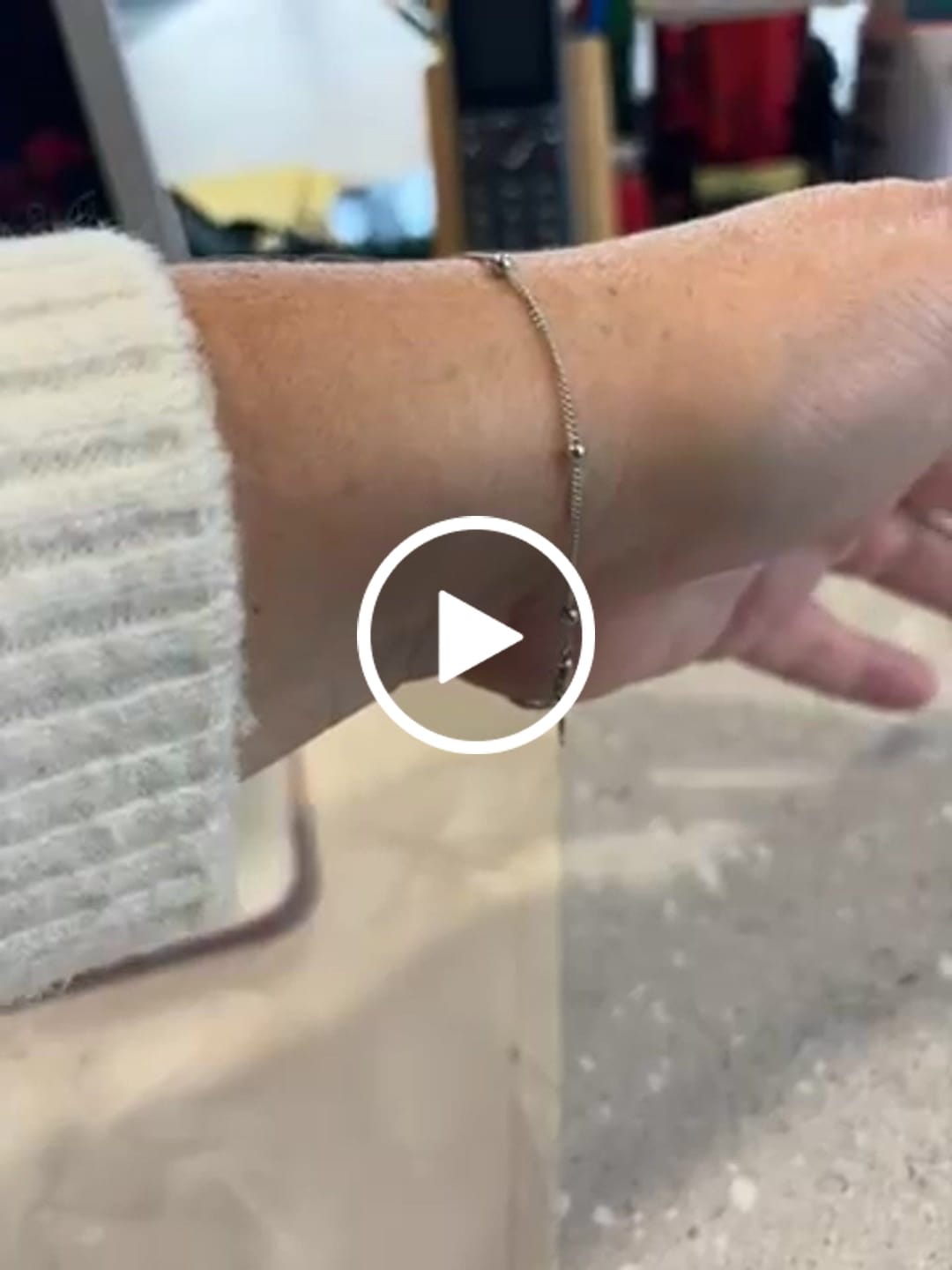 Customer video review of Sphere Bracelet Silver
