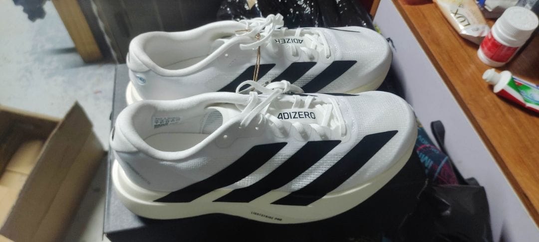 Customer photo review of Adizero Evo SL White - AZW