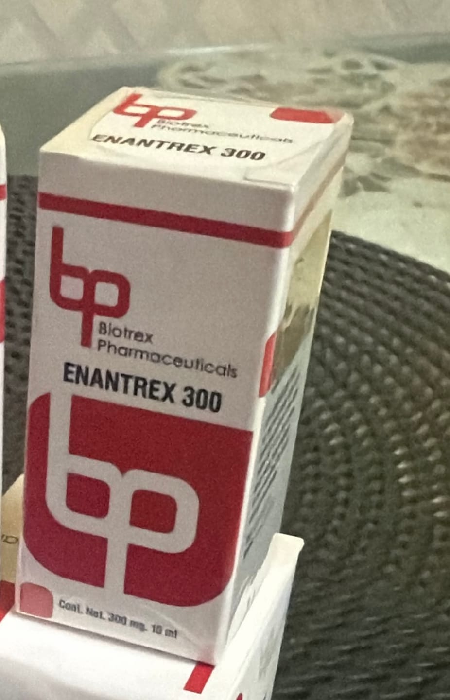 Customer photo review of Testosterona Enantato Biotrex Pharmaceutical
