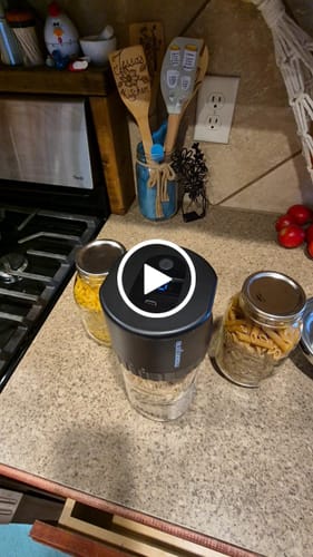 Customer video review of Mason Genie® Vacuum Sealer Kit
