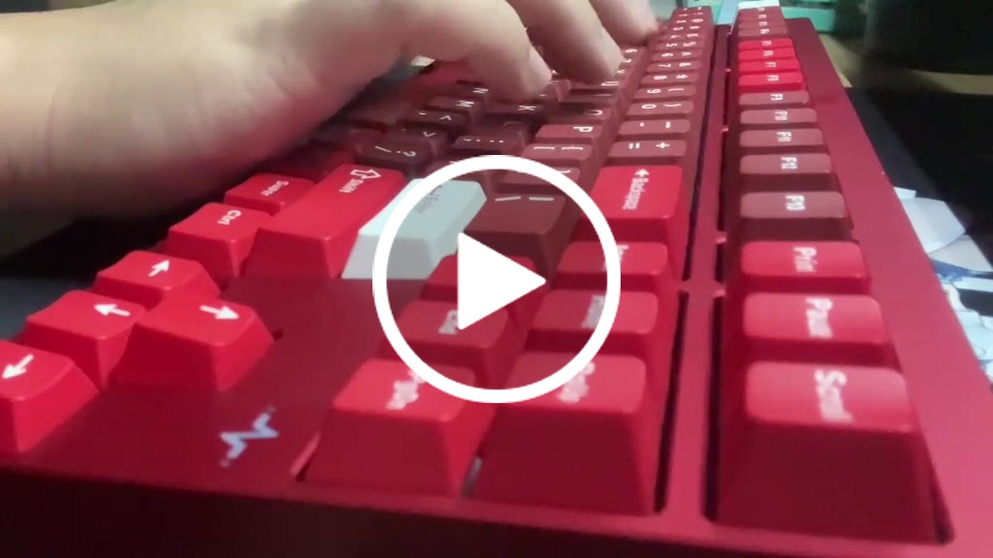 Customer video review of HMX Cloud V2 Linear Switch Factory Lubed (10PCS)
