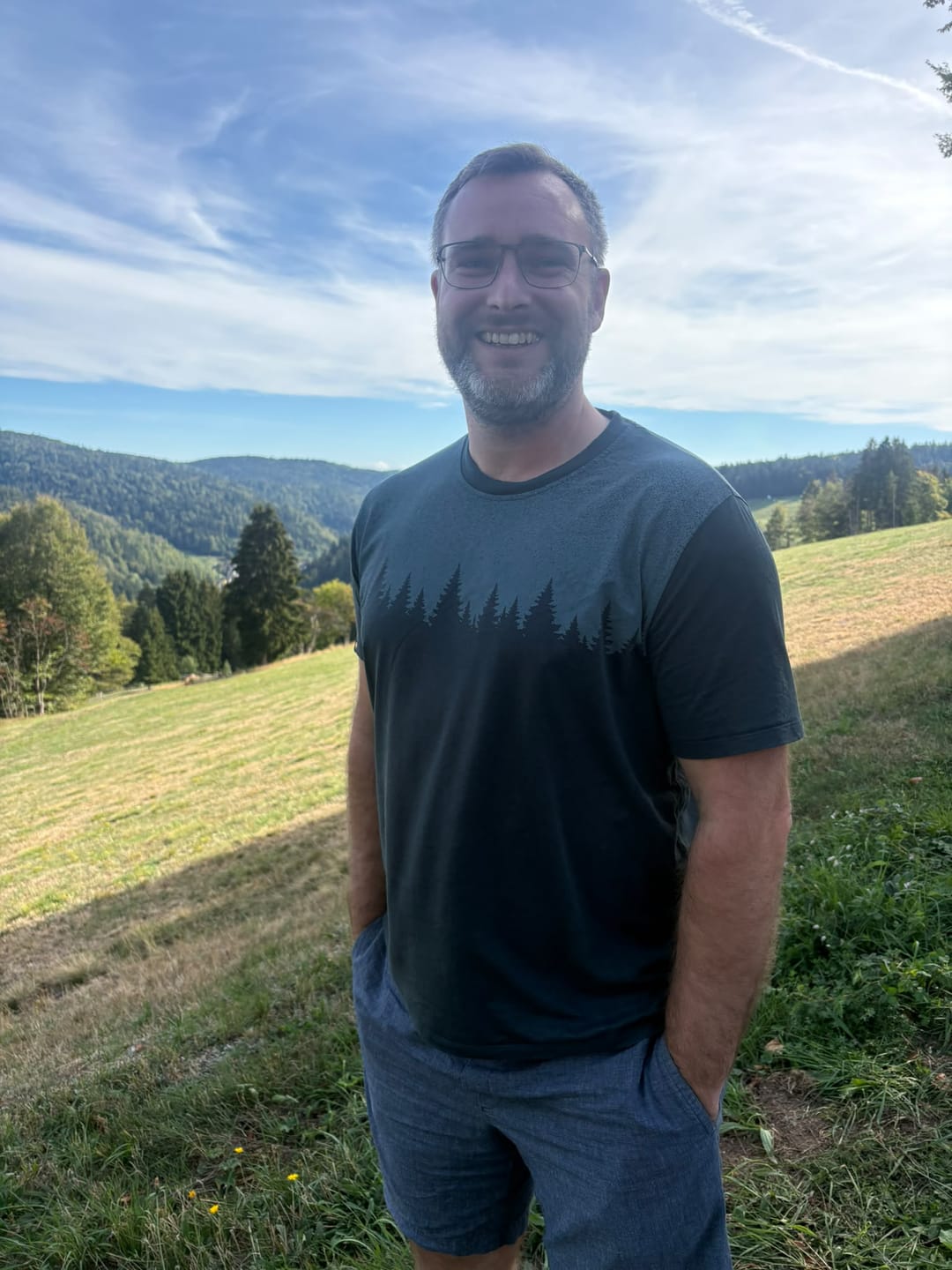 Customer photo review of Holzbrüder® Tencel® Treeline - Herren Shirt aus Holzfaser