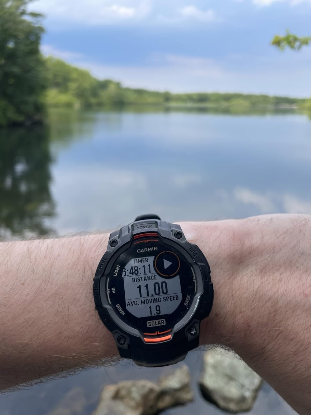 Customer photo review of Garmin Instinct 3 Solar