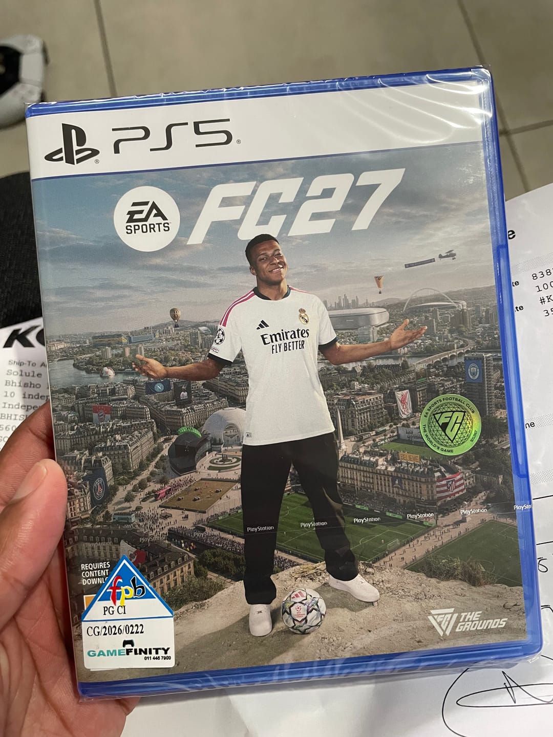 Customer photo review of EA Sports FC 27 (PS5)