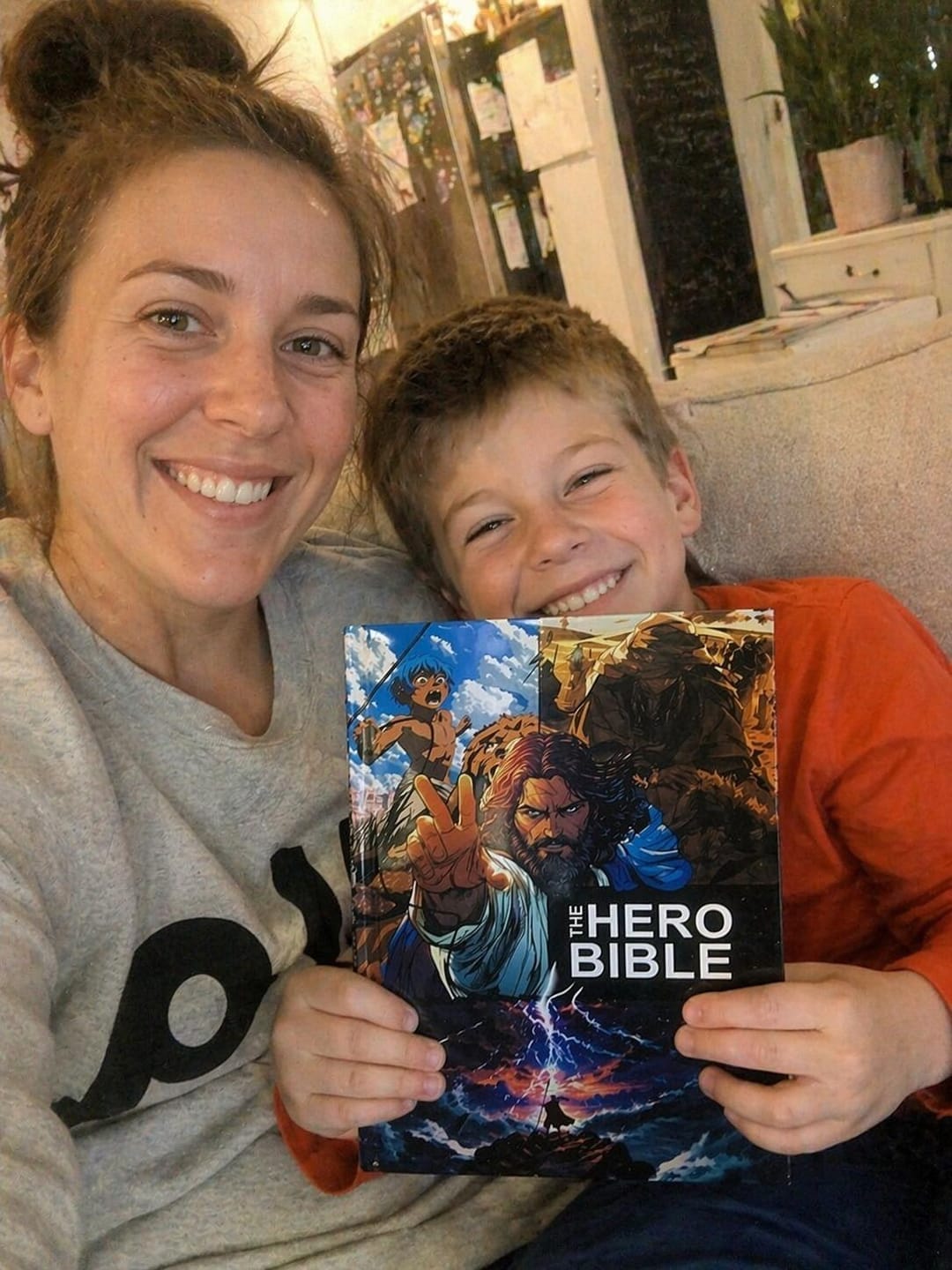 Customer photo review of Comic Bible Book