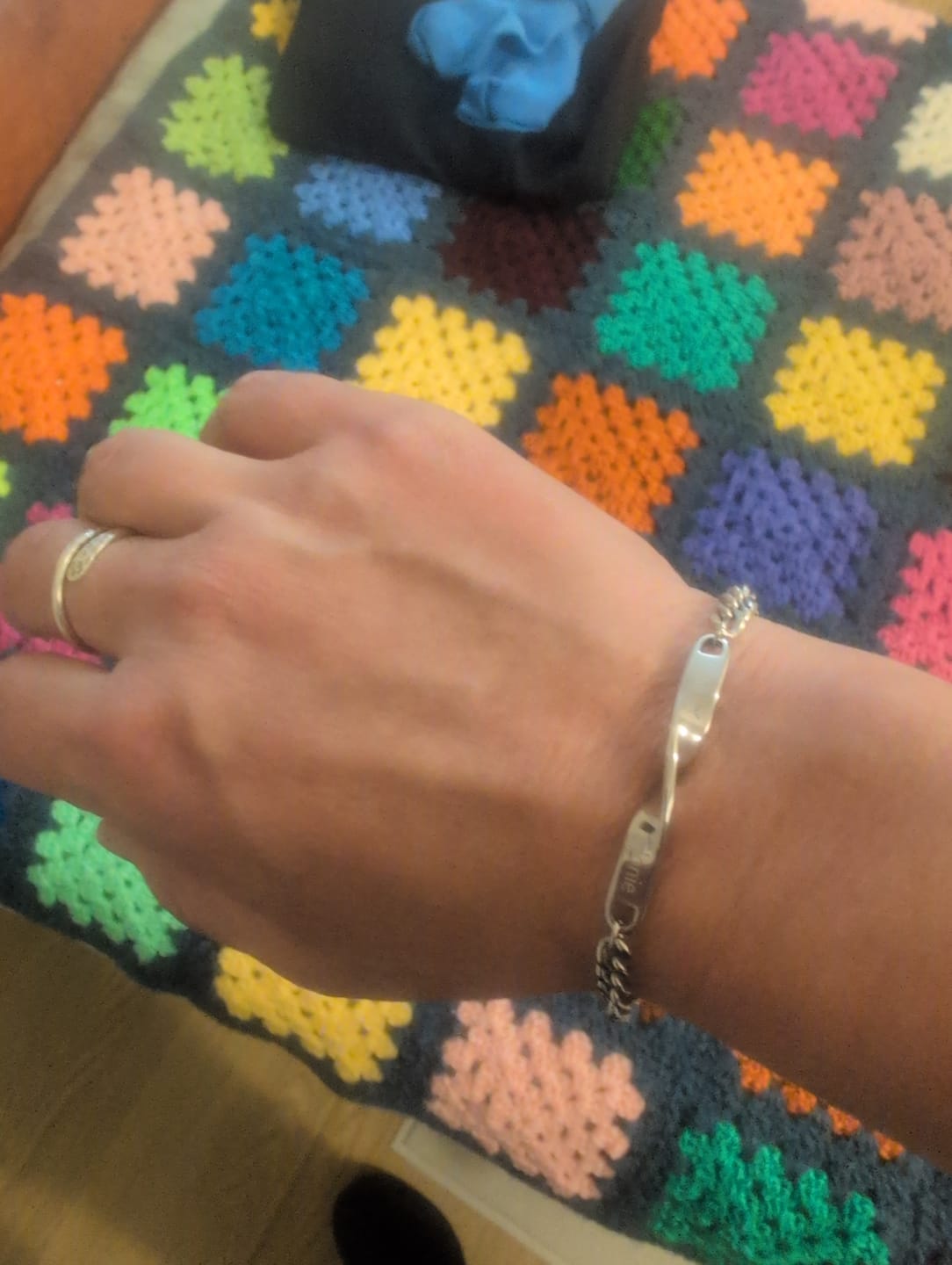 Customer photo review of Beyond Love Personalized Bracelet Set