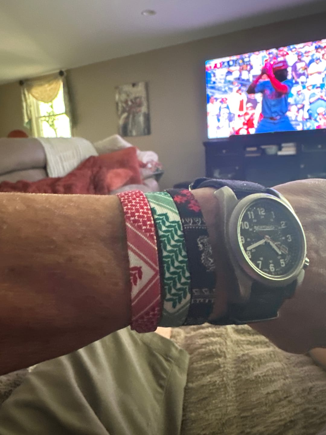 Customer photo review of Keffiyeh Bracelet