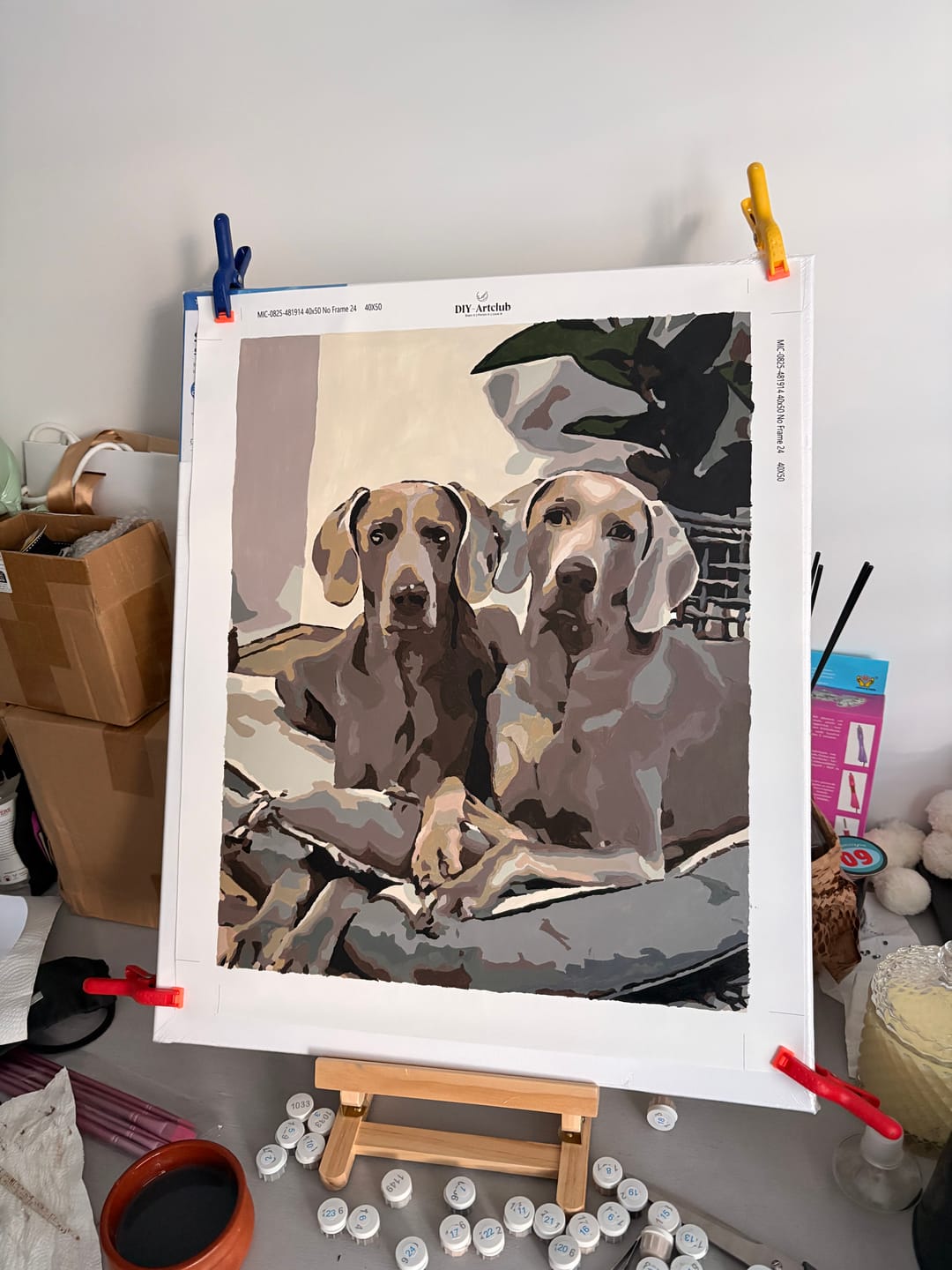 Customer photo review of Personal Photo | Temporary 60% Discount | Paint by Numbers