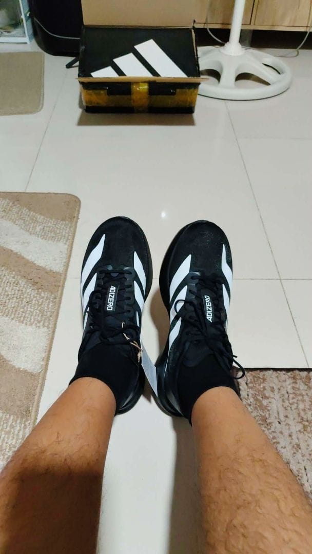 Customer photo review of Adizero Evo SL Core Black & White - AZB