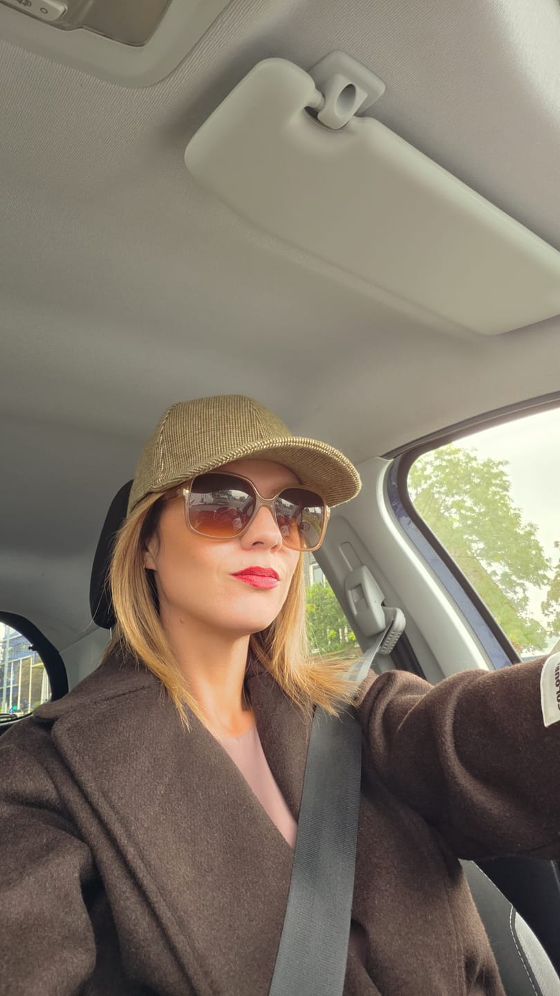 Customer photo review of Zania Wool Long Coat | Brown