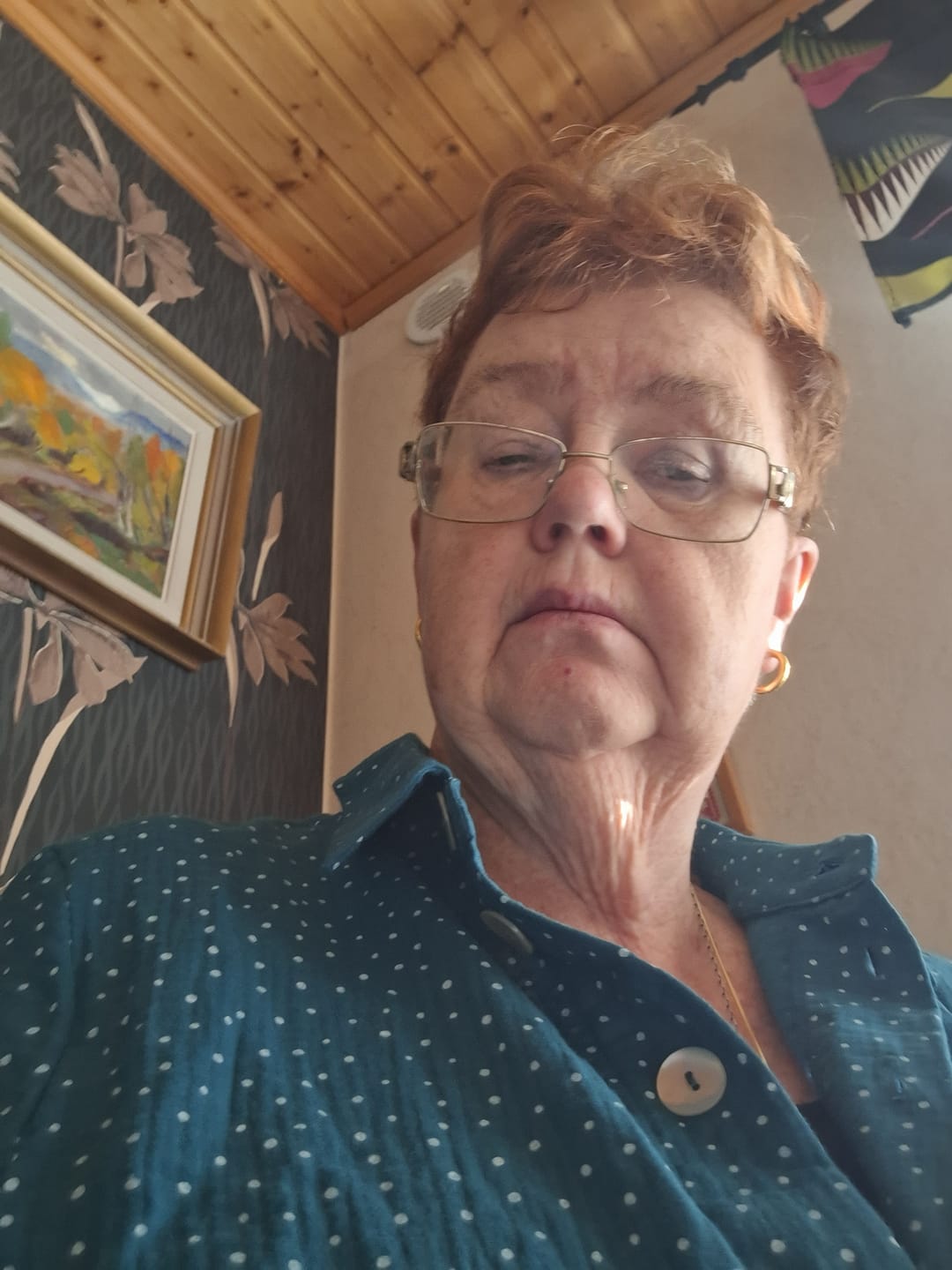 Customer photo review of Skjorta Dam Muslin Petrol | Rino