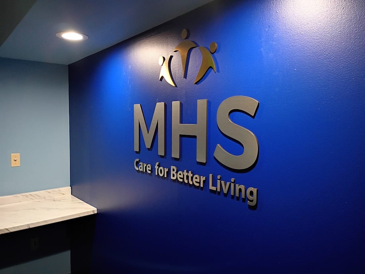Customer photo review of Custom Wall Mounted Acrylic Cutout 3D Sign (Indoor) (S3)