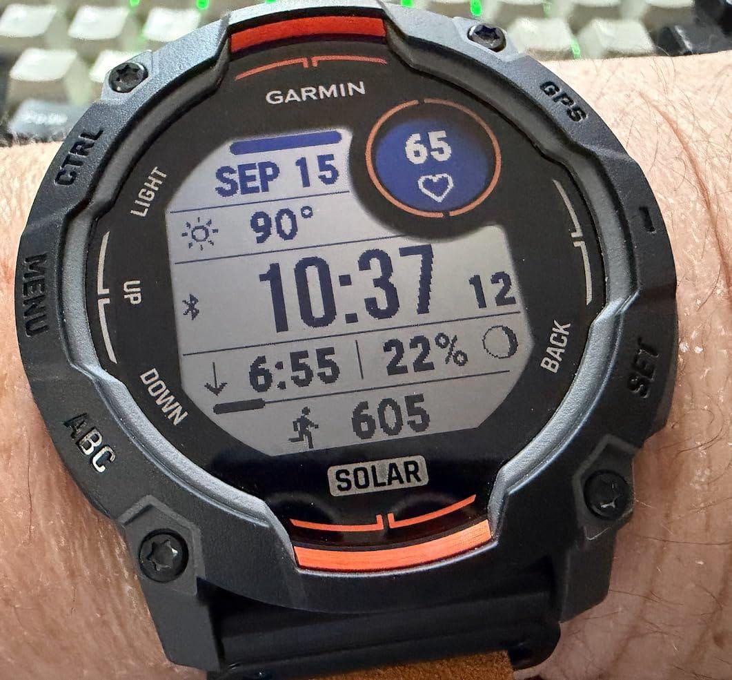 Customer photo review of Garmin Instinct 3 Solar