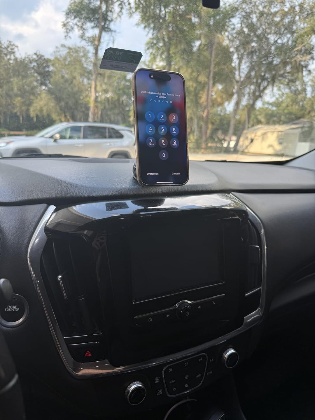Customer photo review of Tekkvault™ AnchorPro Phone Holder
