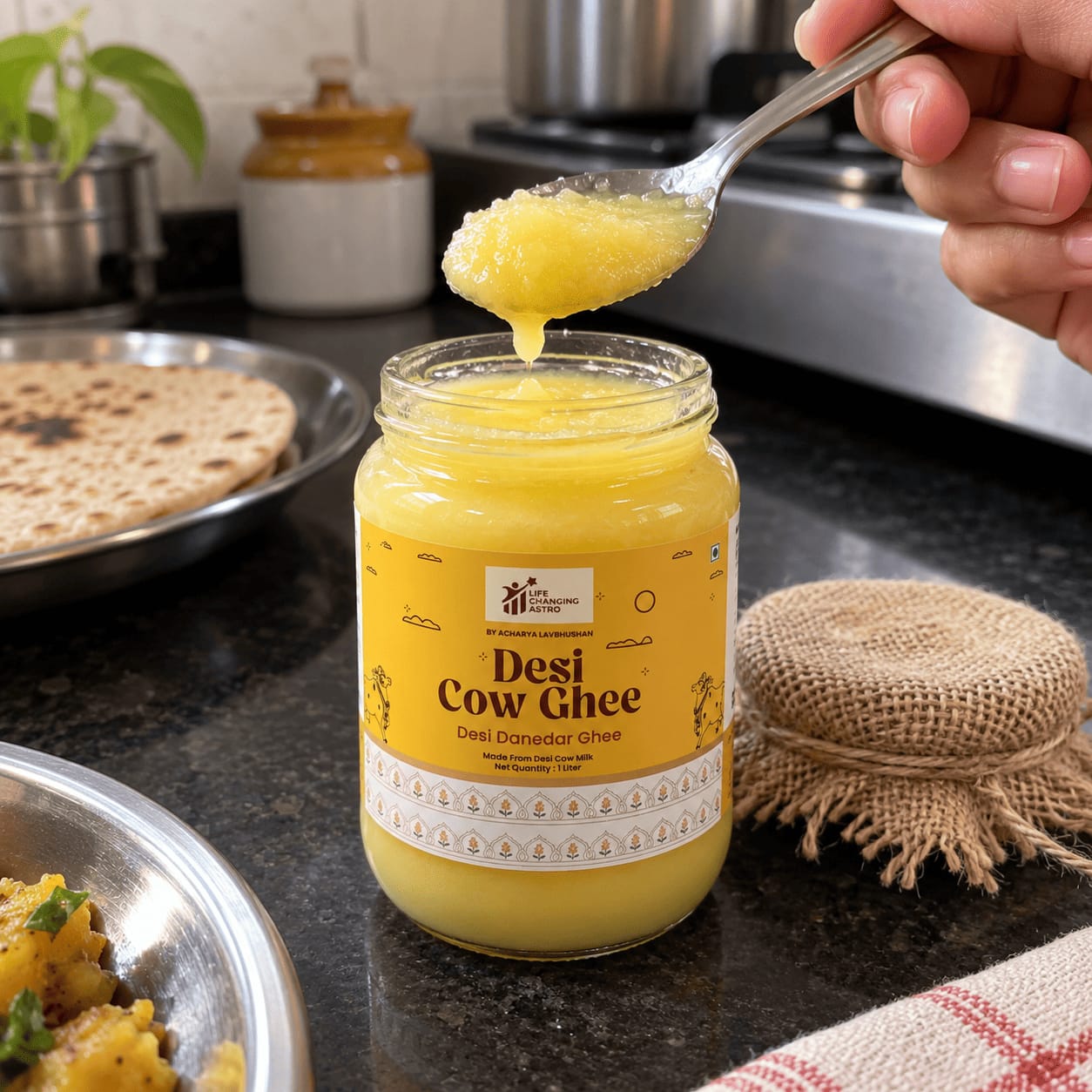 Customer photo review of Desi Cow Ghee