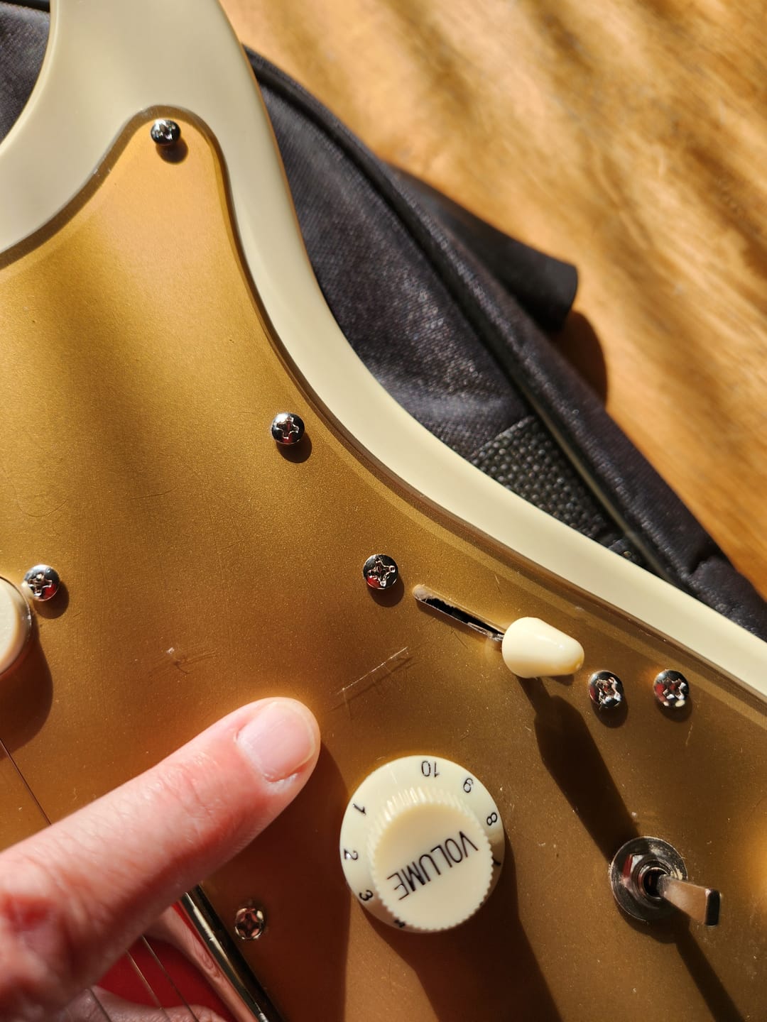 Customer photo review of Donner DST-550 Guitare Électrique