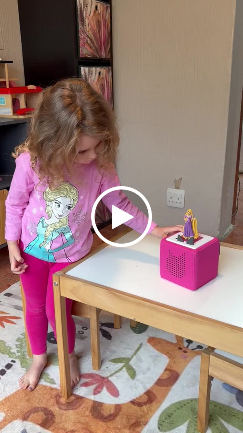 Customer video review of Tangled Tonie