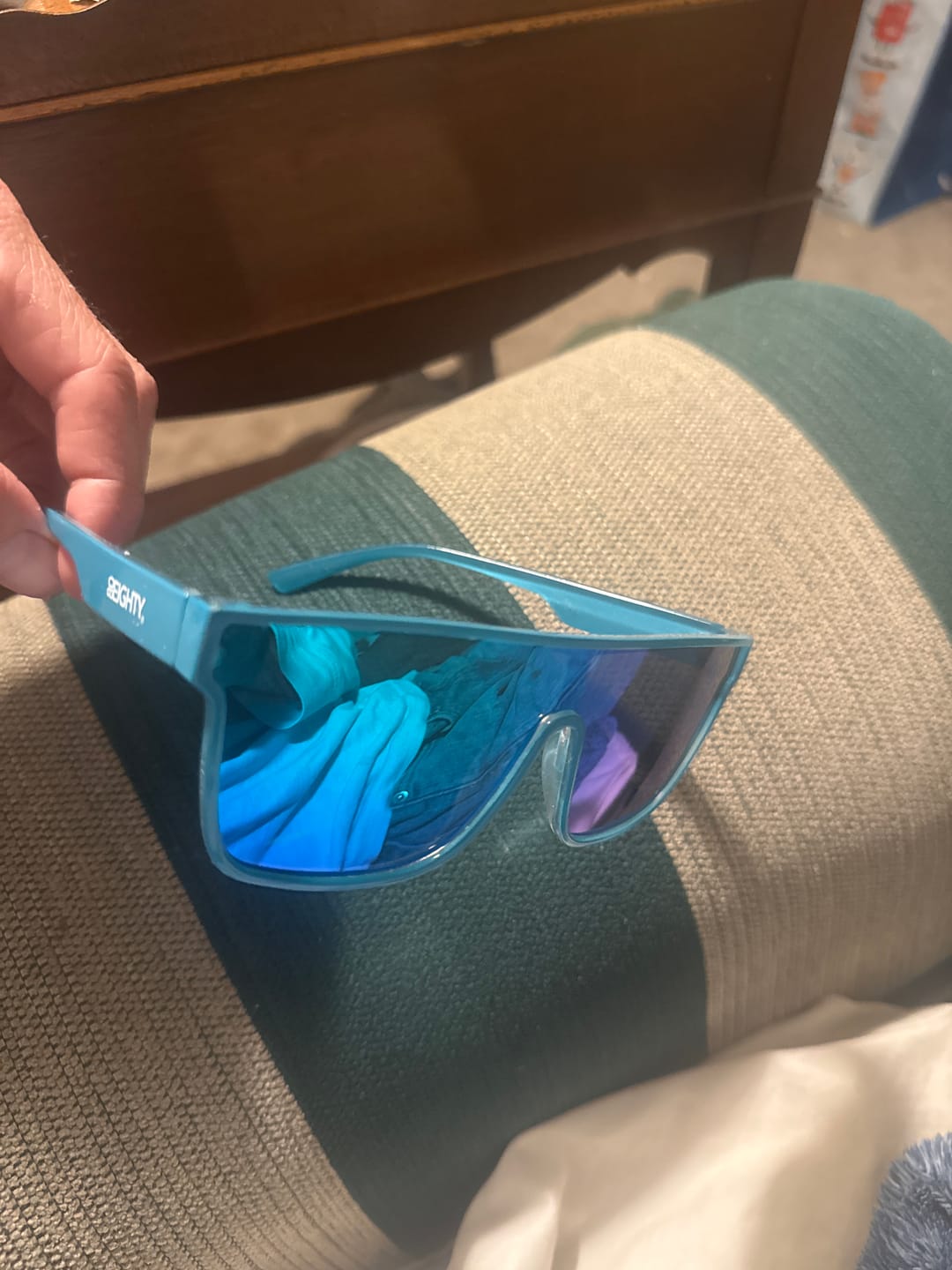 Customer photo review of 80Eighty® Polarized Bay Sunglasses