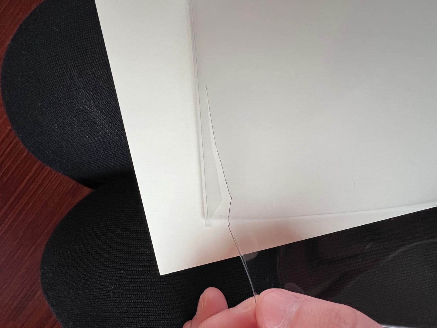 Customer photo review of Midori MD Clear Cover, A5