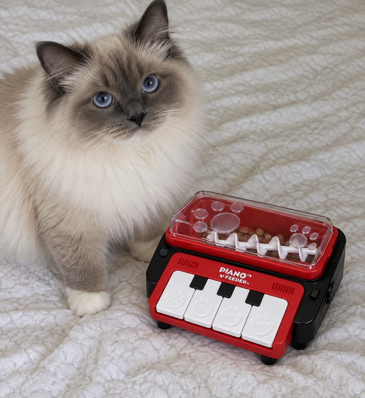 Customer photo review of Leckerli-Klavier, das Hund & Katze beschäftigt