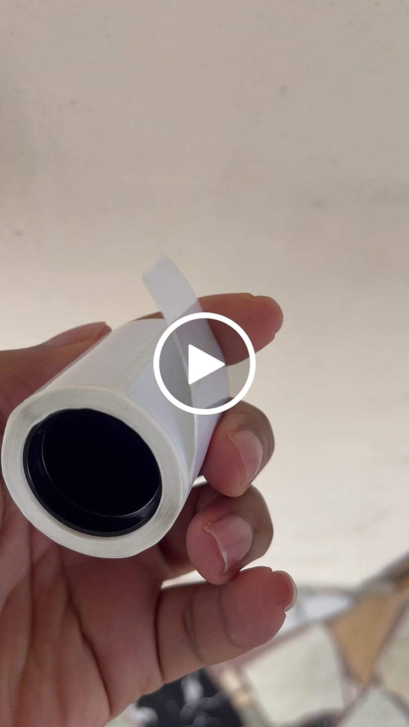 Customer video review of Thermal Transfer Label Printer Labels for M2, M3
