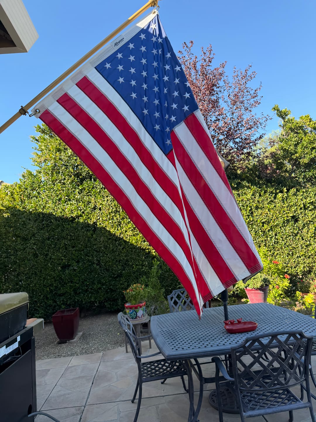 Customer photo review of 3' x 5' American Flag
