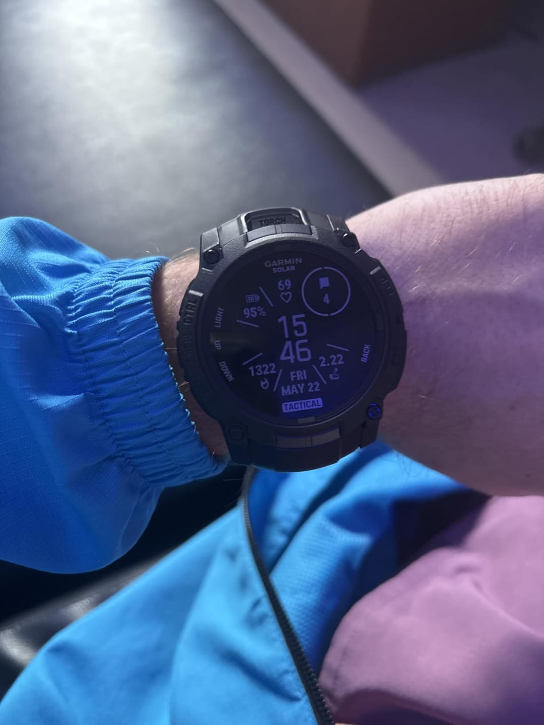 Customer photo review of Garmin Instinct 3 Tactical Edition