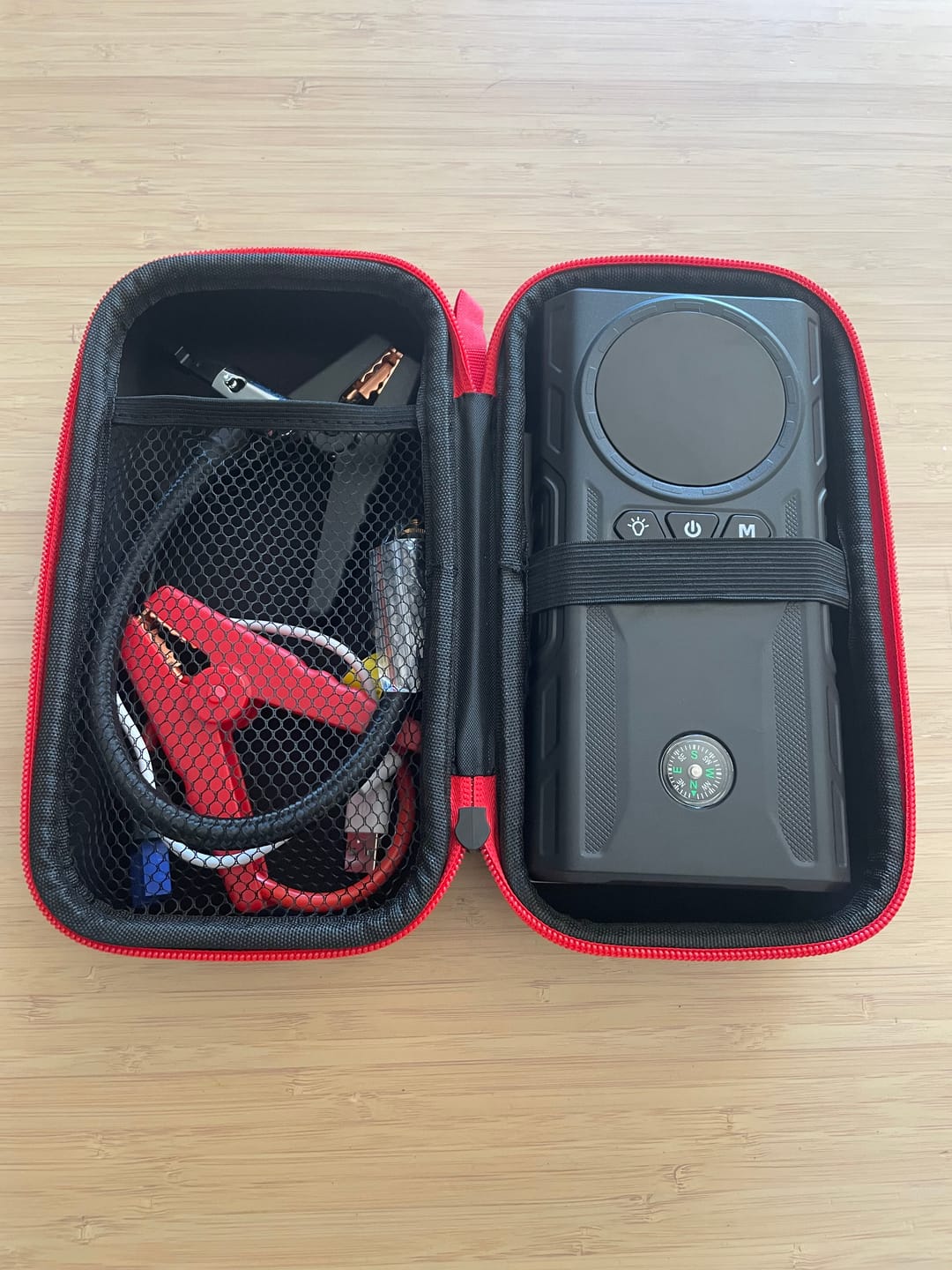 Customer photo review of Tekkvault™ RoadRescue Pro 4-in-1 Jump Starter