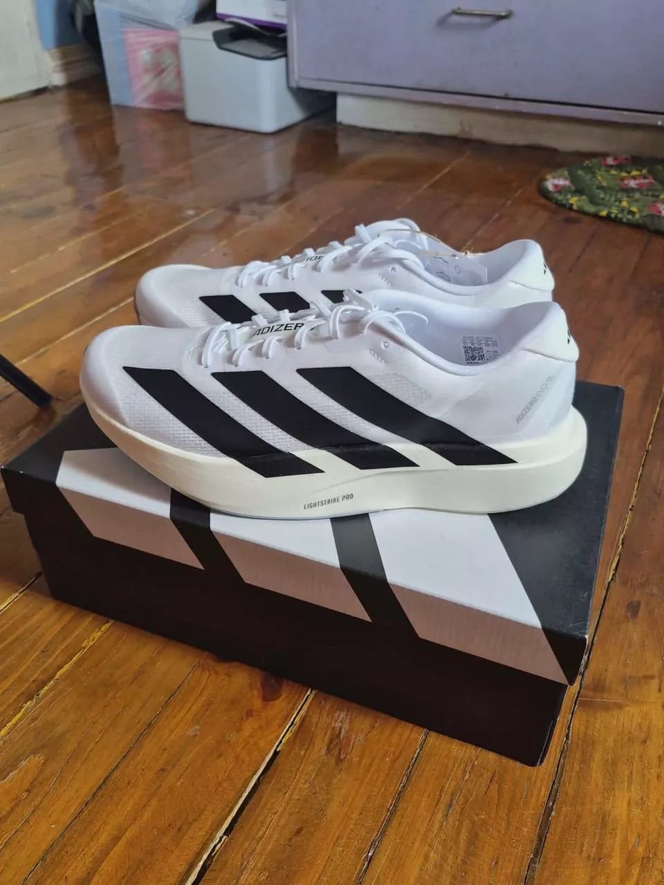 Customer photo review of Adizero Evo SL White - AZW