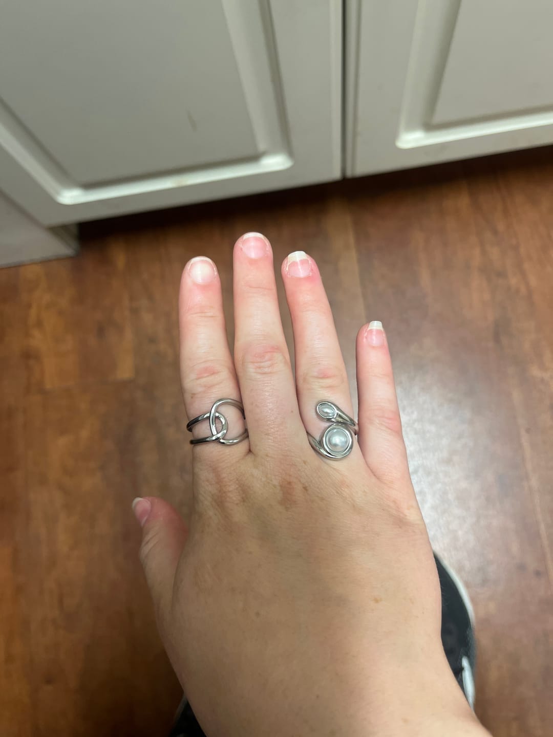 Customer photo review of Astrid Silver Ring