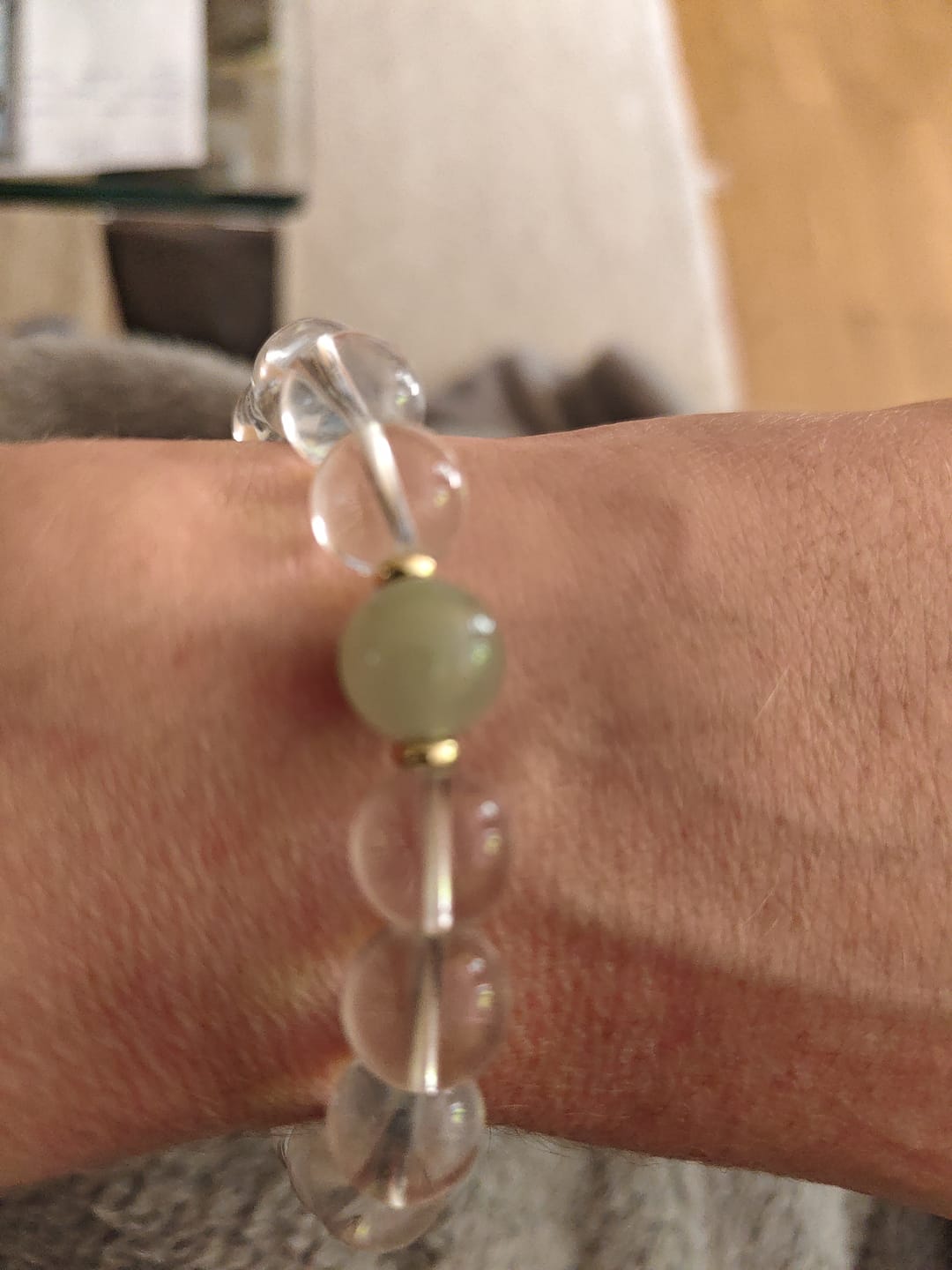 Customer photo review of Armband 925 Silber Weißer Kristall Chinesisches Tierkreis – Heilung